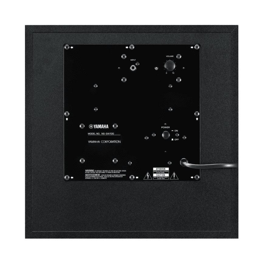 Subwoofer Yamaha NS-SW100 - imagine 3